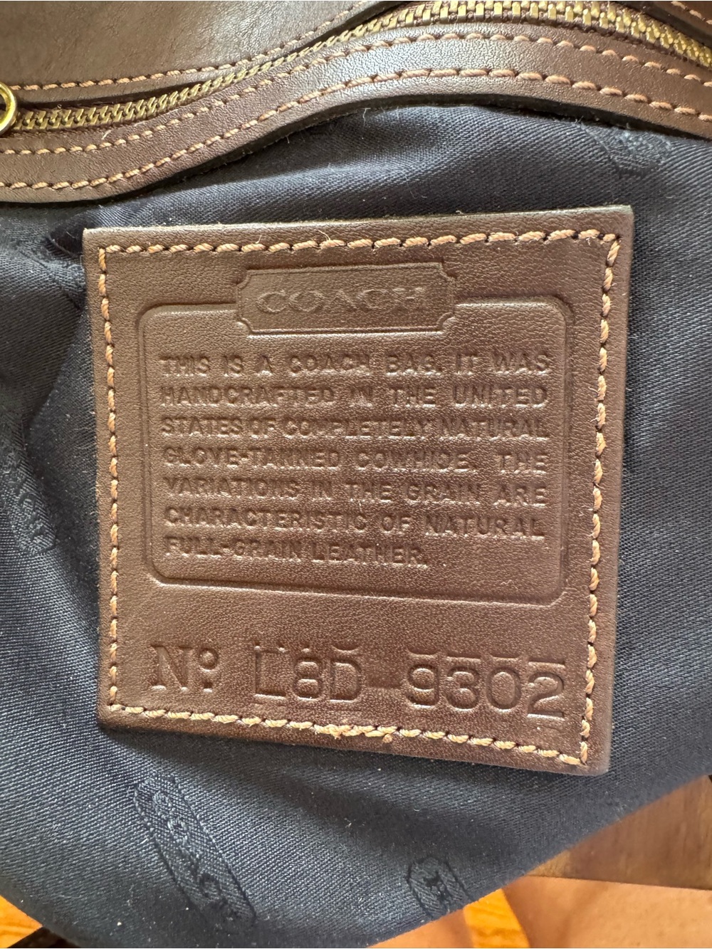 Vintage Coach Bleecker Basket Tote L8D-9302, - Picture 3 of 12